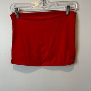 Garage Red Crop Top